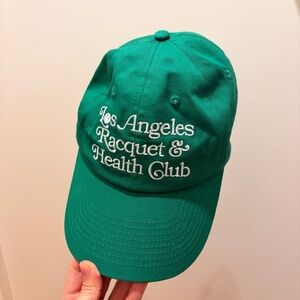 Sporty & Rich - LA Racquet Club Hat (Verde/White)